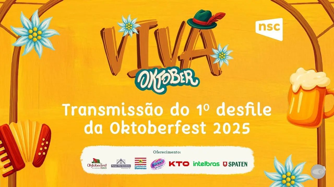 Oktoberfest Blumenau abre 41ª edição nesta quarta-feira (7) com entrada gratuita