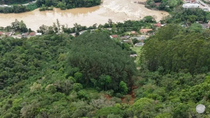 Defesa Civil de Apiúna proíbe novas construções na Subida por risco de deslizamento