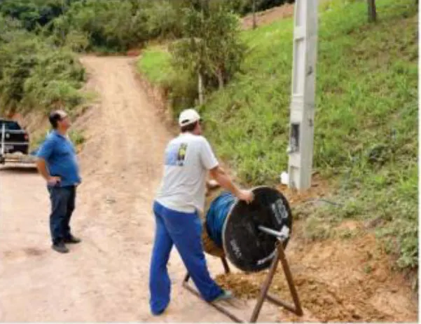 Concluída instalação de internet rural nas localidades de Jacupema, São Luiz e Basílio