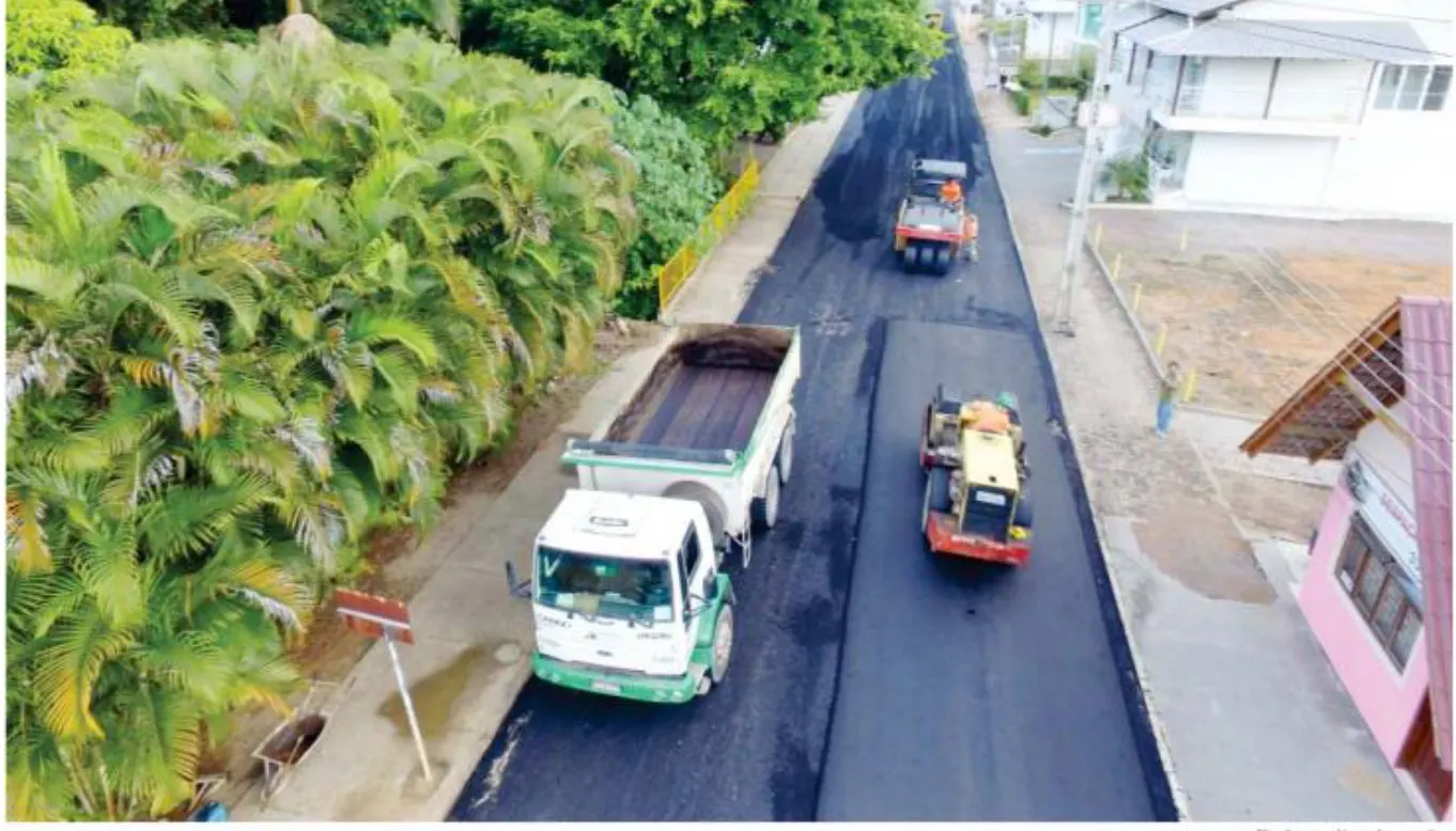 Rua Dom Bosco é asfaltada