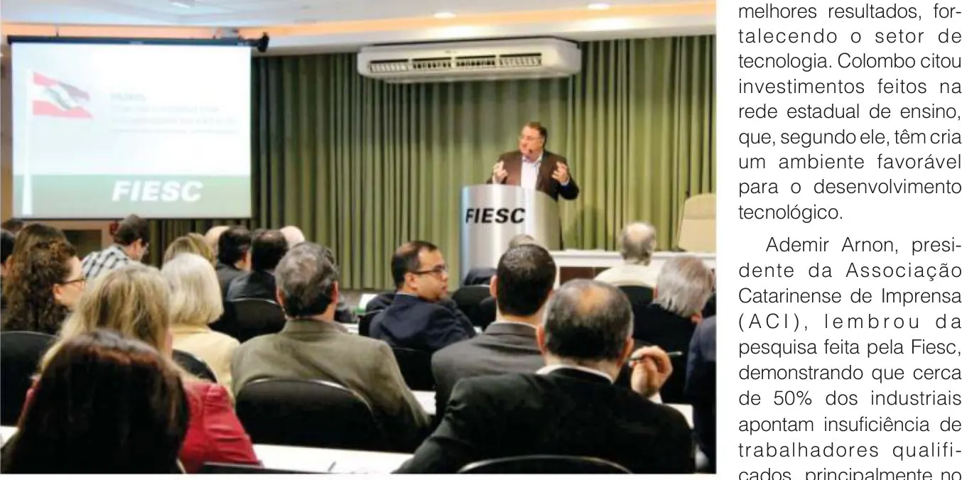 Fiesc promove painel com os principais candidatos ao governo de SC
