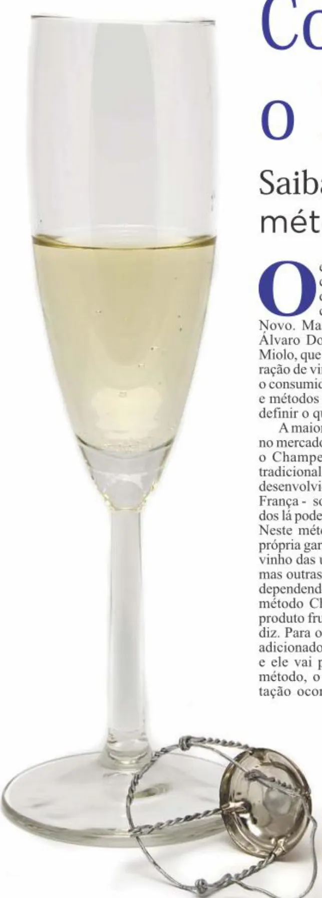 Como escolher o espumante