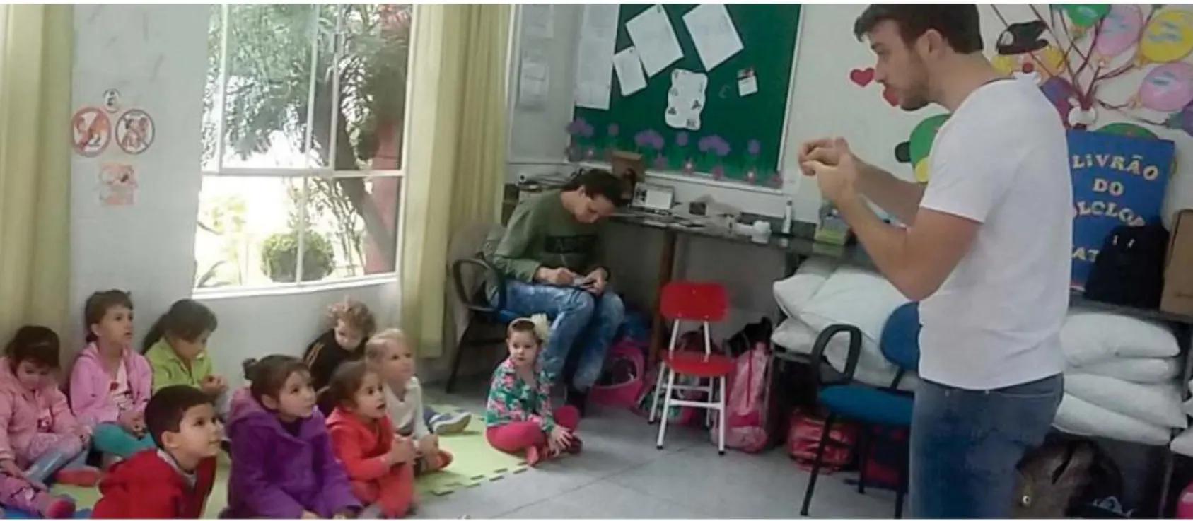 Projeto Saúde na Escola foi realizado no CEI Sonho Encantado na localidade de Subida