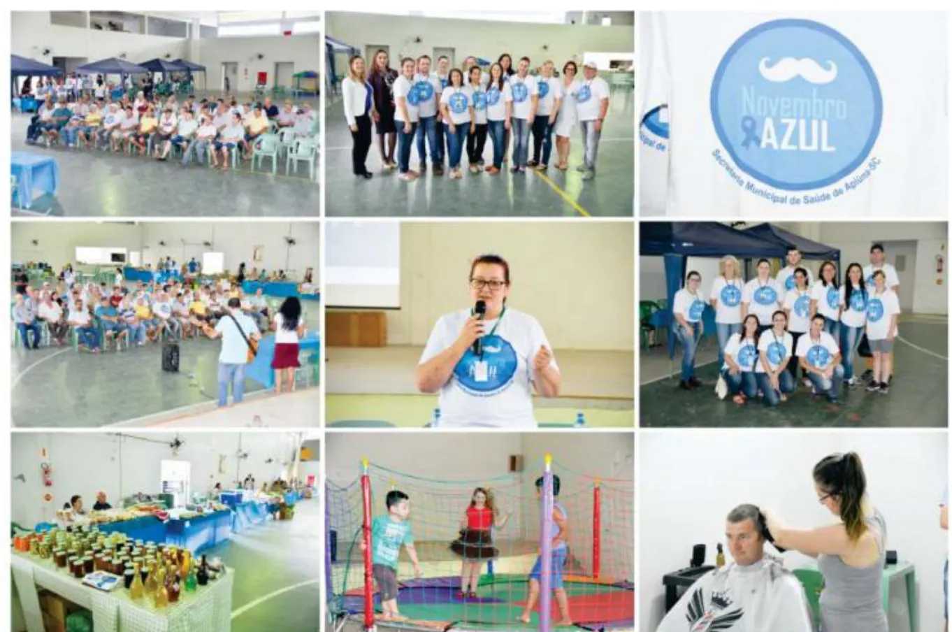 Evento de conscientização do Novembro Azul aconteceu no Centro de Eventos