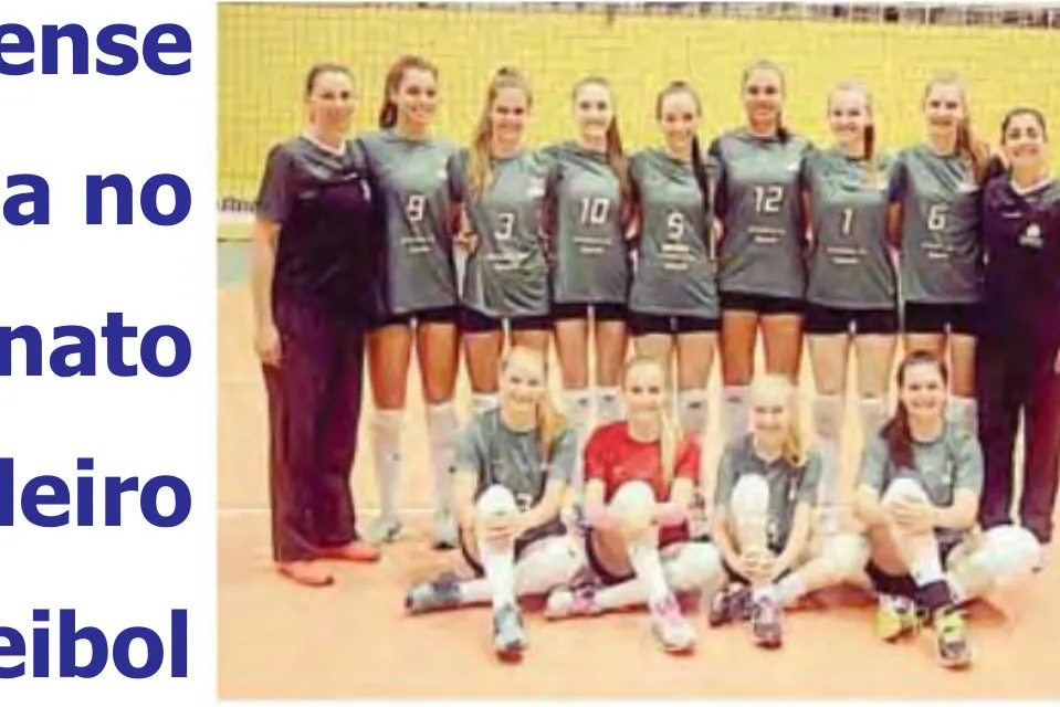 Ascurrense Brilha no Campeonato Brasileiro de Voleibol