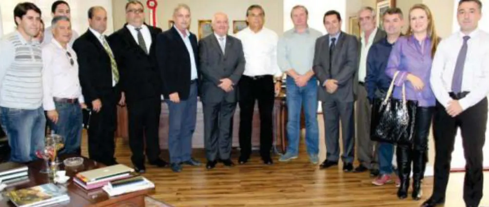 Comitiva da Adjori visita vice-governador