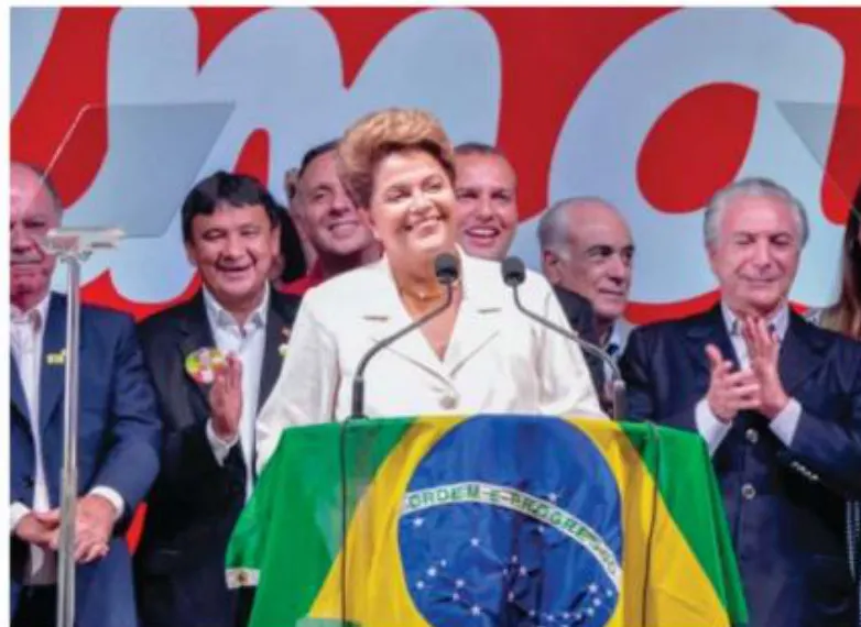 Dilma Roussef é reeleita presidente do Brasil