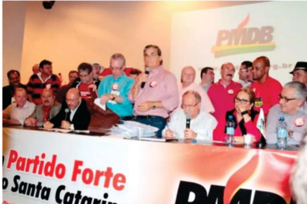 PMDB mantém apoio à Colombo e define candidato ao Senado