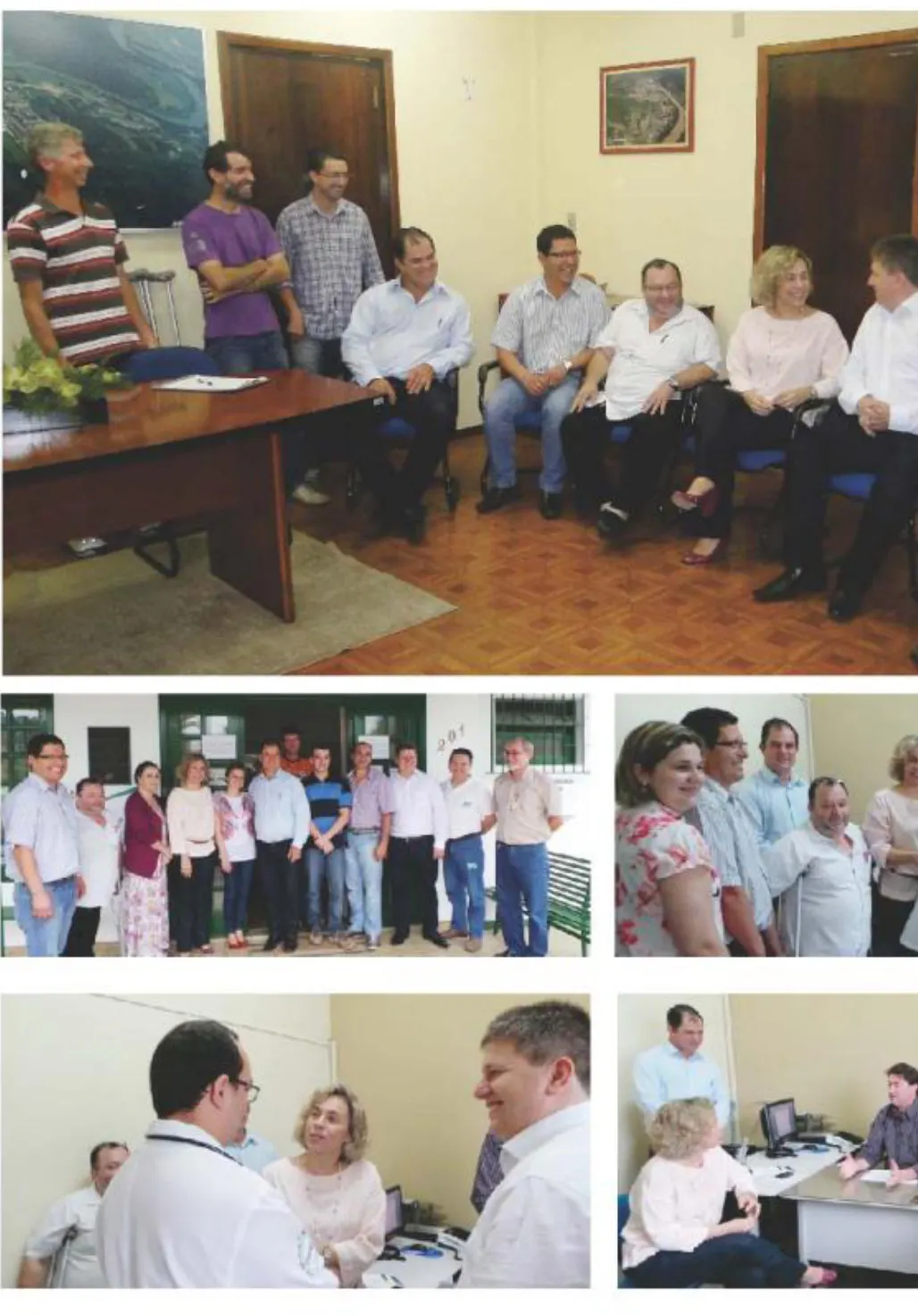 Deputada prestigia prefeito interino de Apiúna