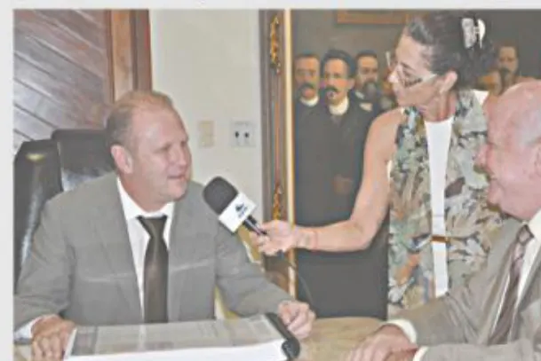 Comitiva da Adjori/SC e da Adjori Brasil visita presidente da Alesc