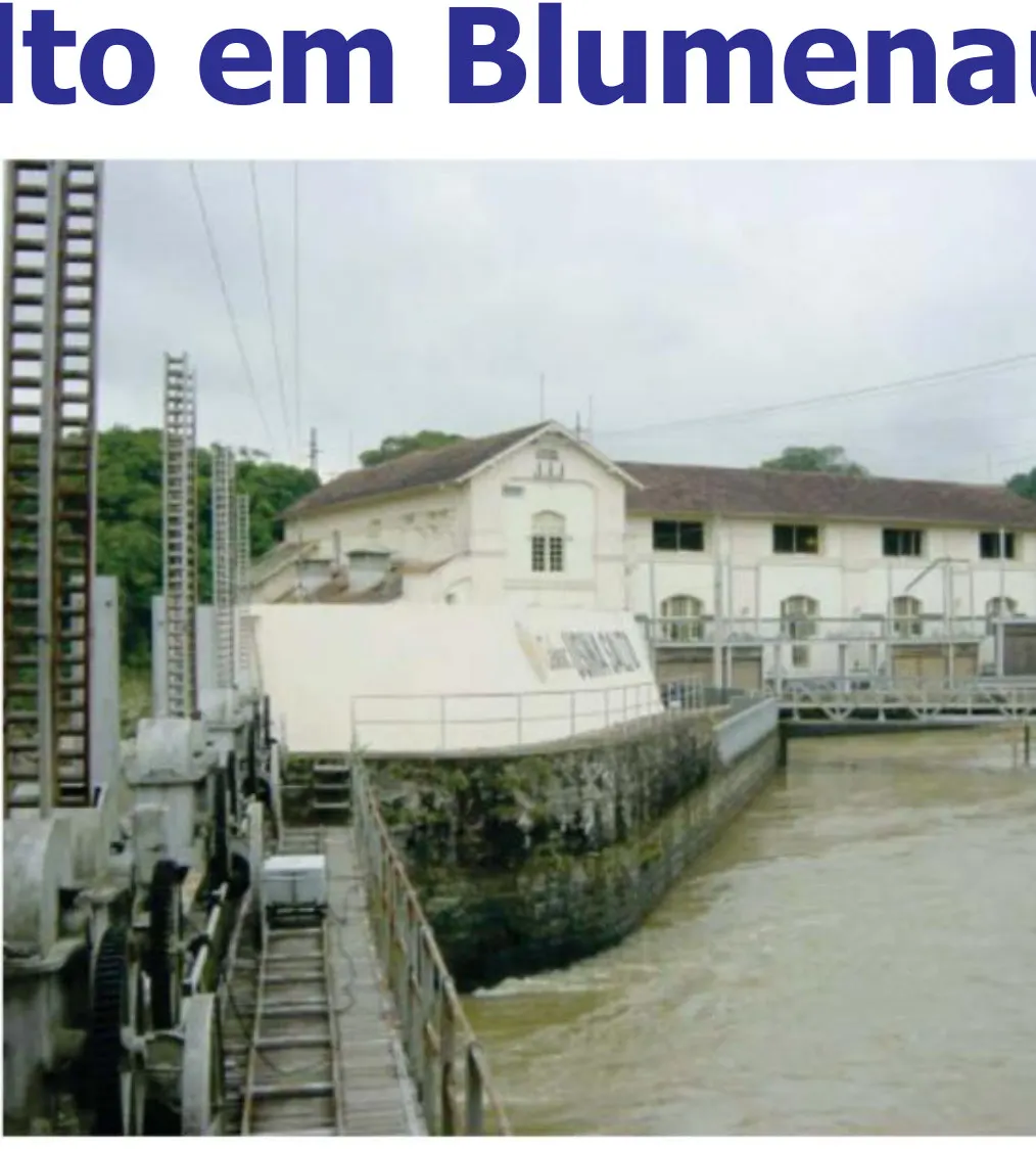 Celesc Geração moderniza a Usina Salto em Blumenau