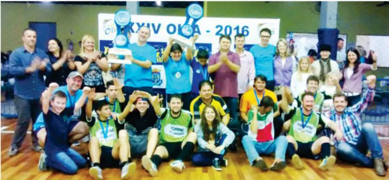 Centro é o grande Campeão da OLIA