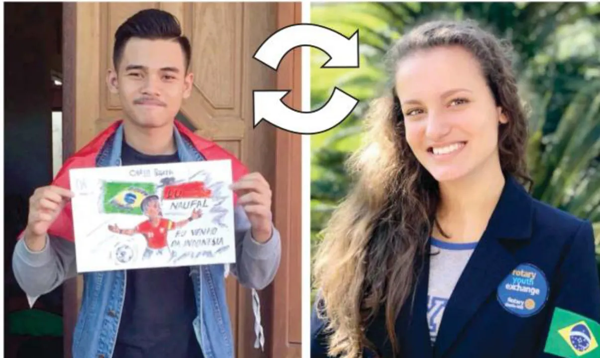 De cá para lá e de lá para cá