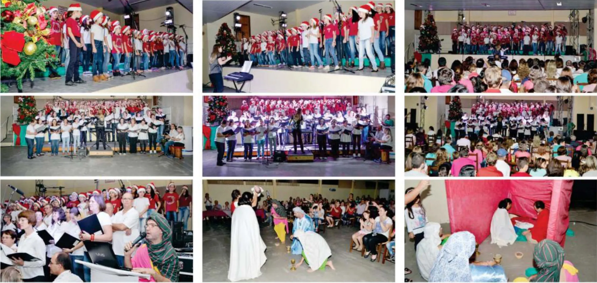 Apresentaram-se os corais Nossa Senhora do…