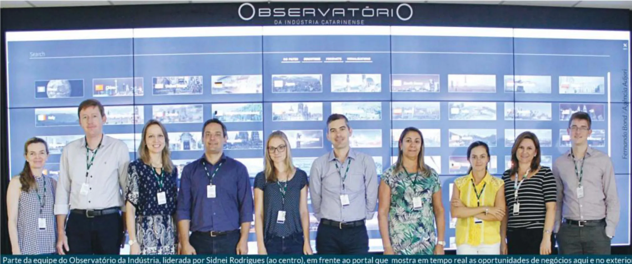 Observatório faz a indústria olhar o mundo