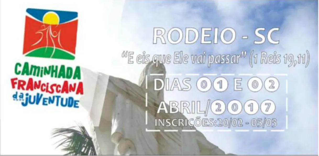 Rodeio receberá 5ª Caminhada Franciscana da Juventude em Abril