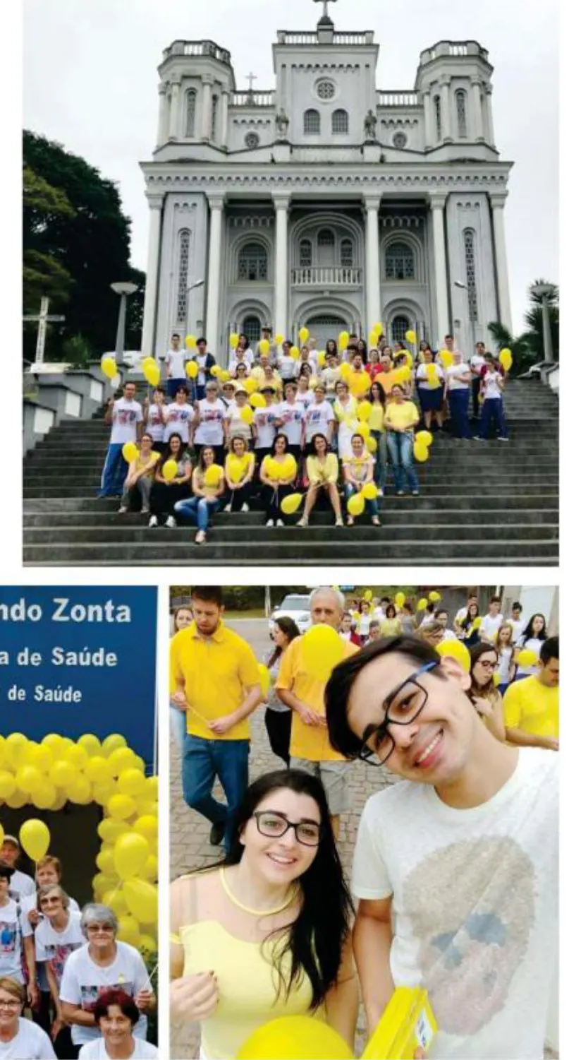 Caminhada pela vida mobiliza a comunidade