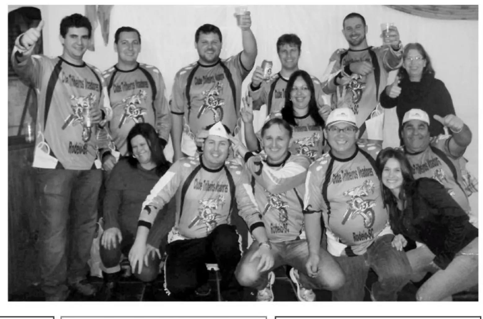Almoço do Moto Clube Trilheiros Voadores de Rodeio é sucesso no domingo