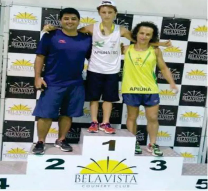 Apiúna bem representada: Atletismo