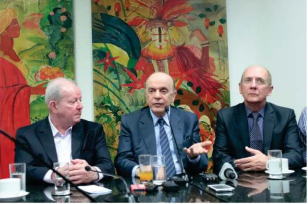 José Serra cumpre agenda em Florianópolis e fala sobre o cenário político nacional