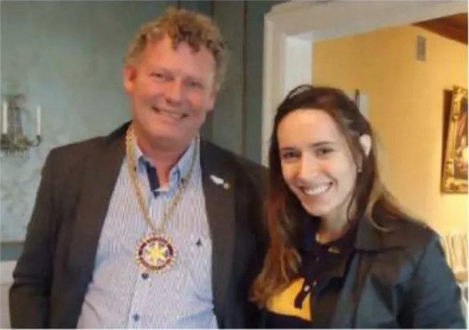 Visita ao Rotary Club Halmstad Gamletull