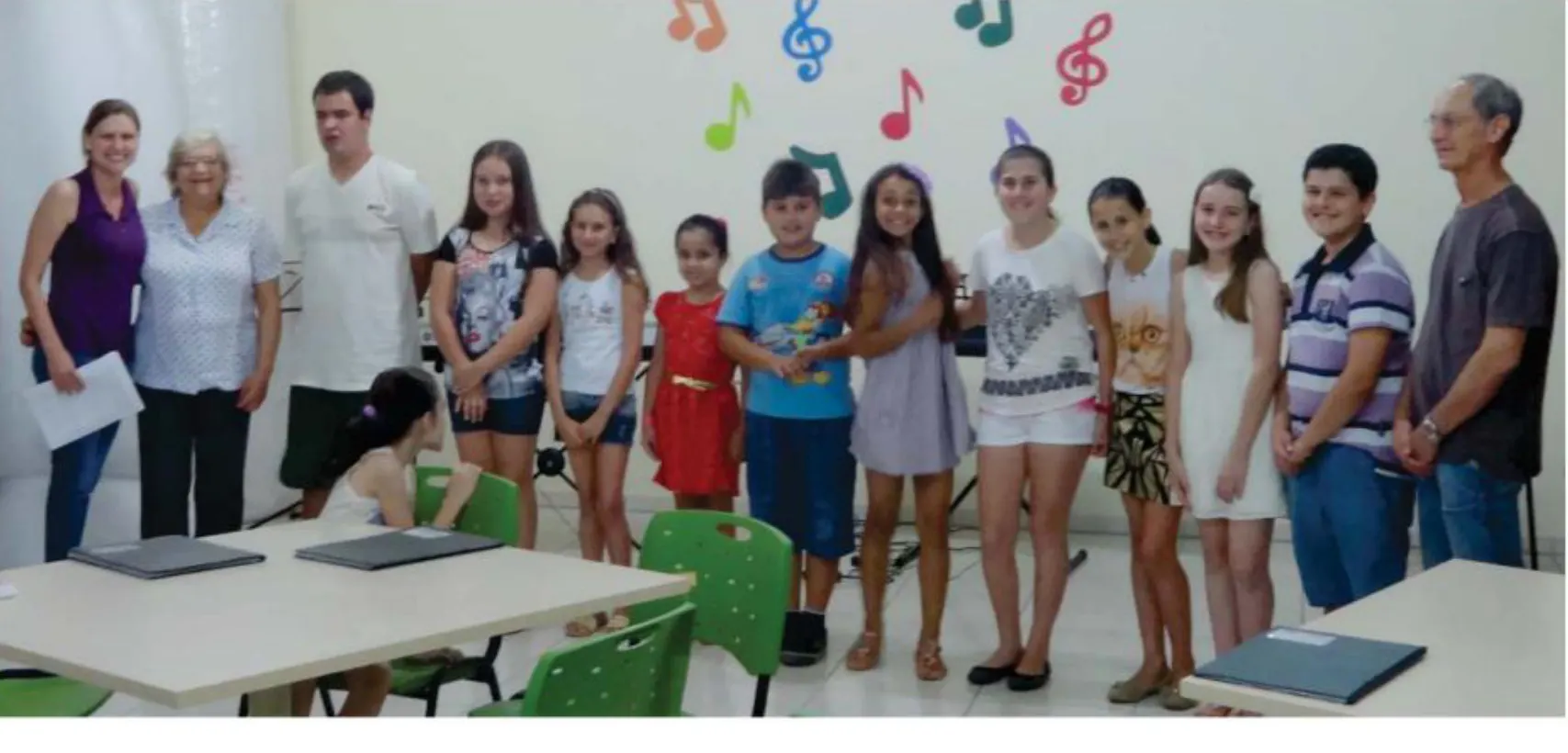 I Audição Musical com os alunos de Teclado e Flauta