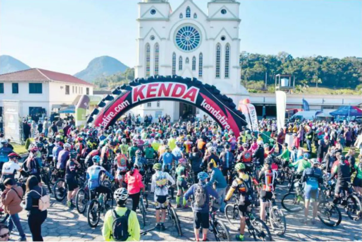 Apiúna foi palco do Desafio Vale Europeu das Estações de Mountain Bike