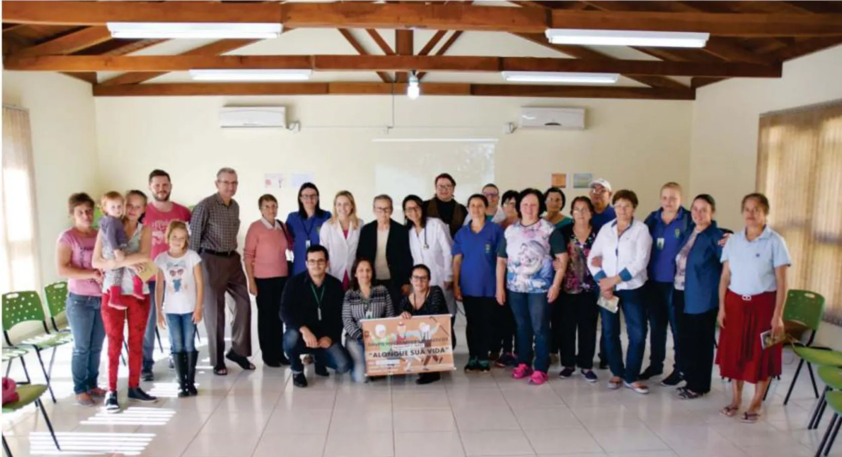 Primeiro encontro do Grupo de Hipertensos e Diabéticos