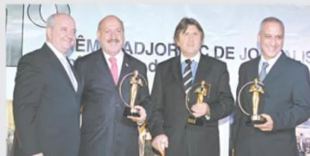 Luiz Henrique foi patrono da Imprensa Local Catarinense