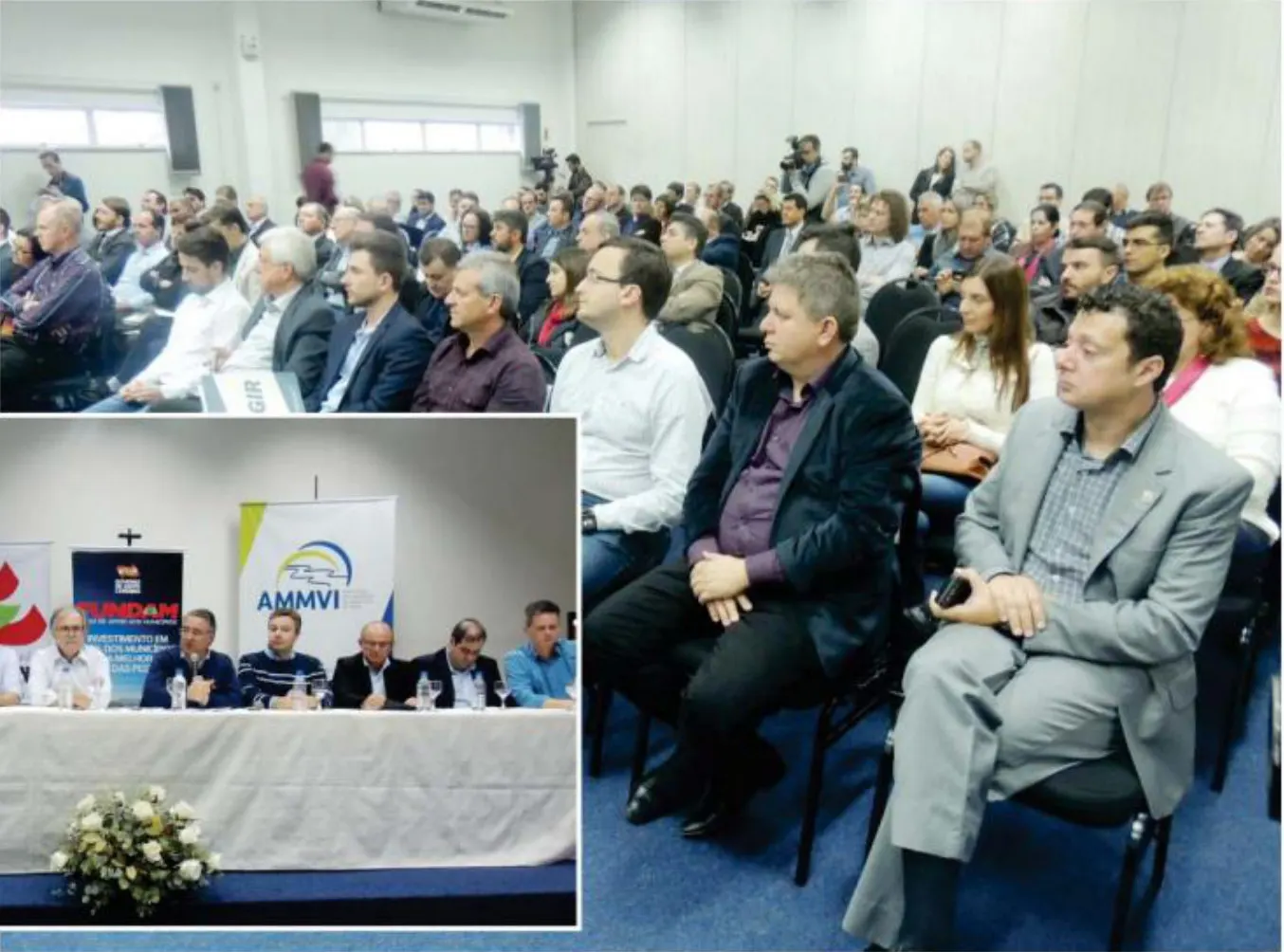 Prefeito Gerson participa da reunião de apresentação da 2a edição do Fundam