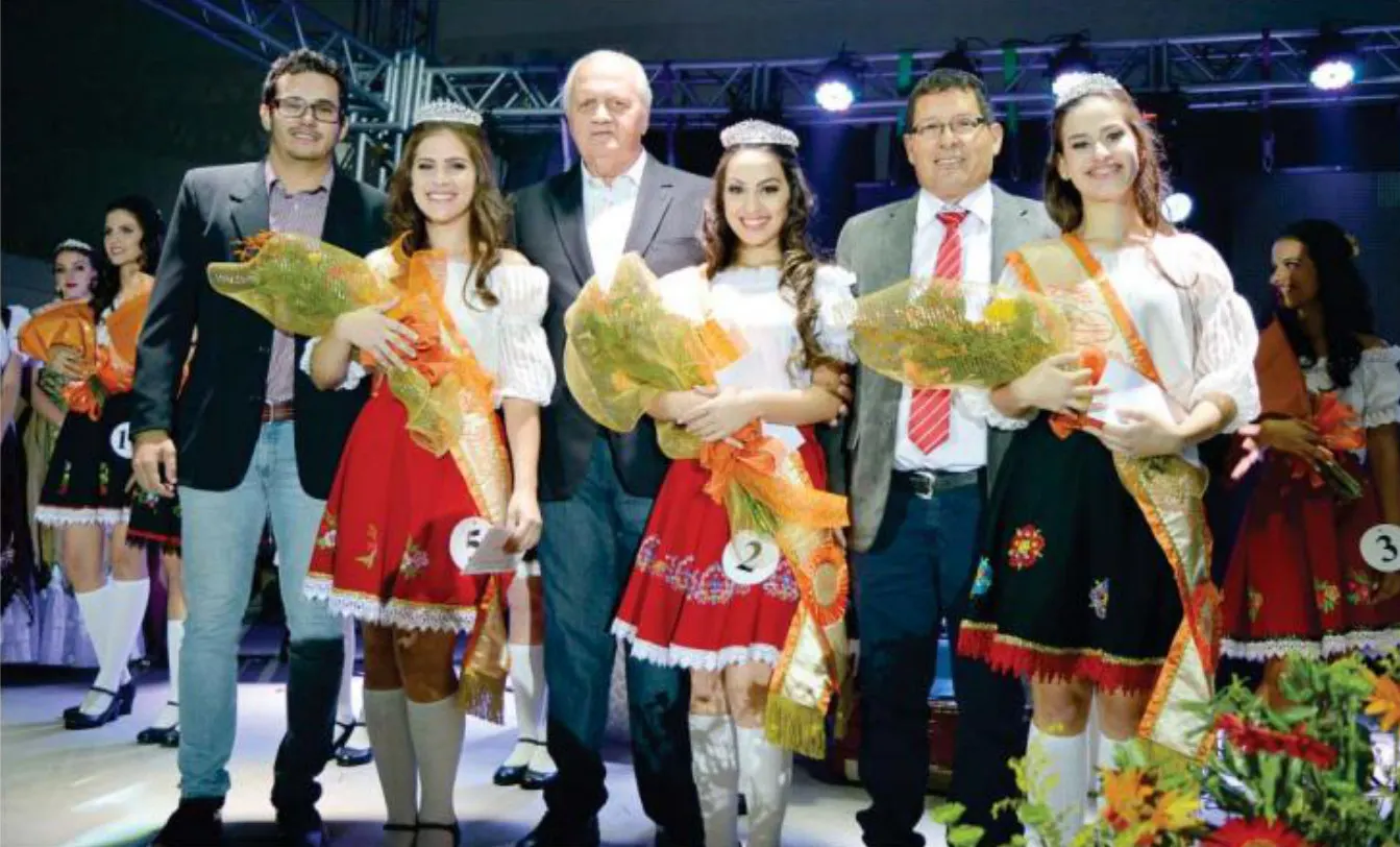 Noite de muita beleza