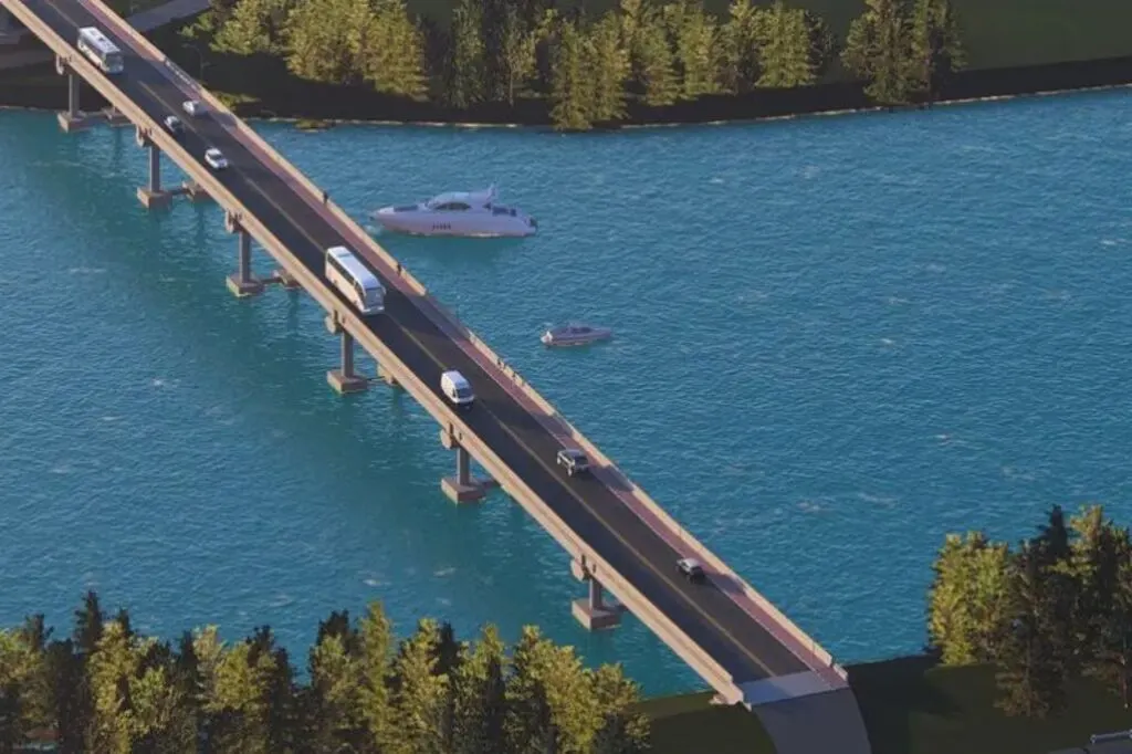 Ponte de R$ 24 milhões substituirá balsa e melhora acesso turístico em Araranguá (SC)