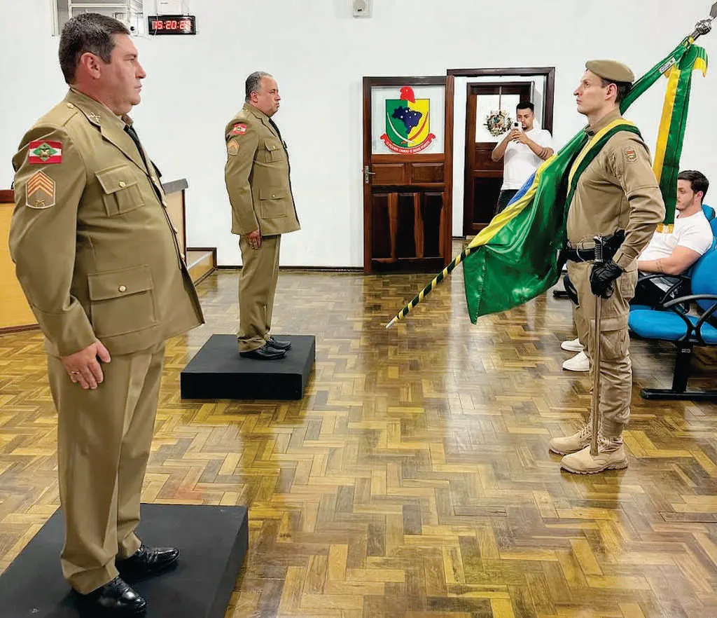 Mateus Edson Til assume comando da PM em Apiúna