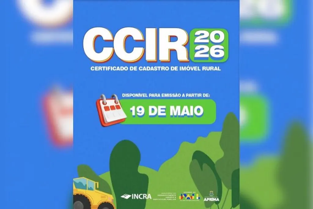 Produtor rural precisa atualizar o CCIR a partir de 19 de maio