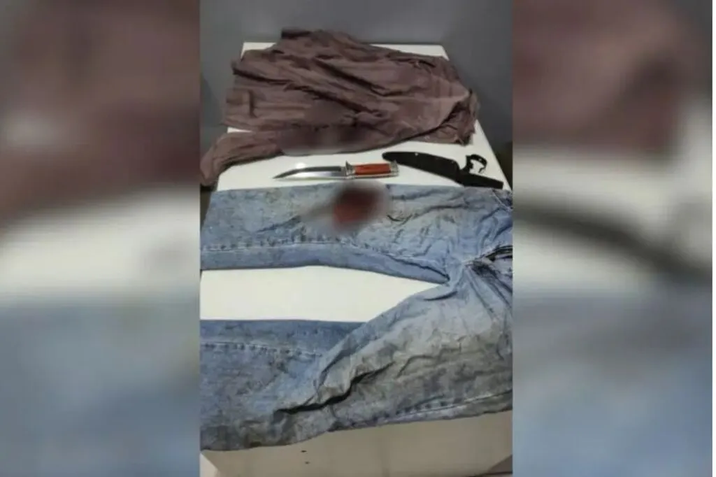 Roupas ensanguentadas e arma do crime são apreendidas em residência de suspeito de homicídio em Schroeder (SC)