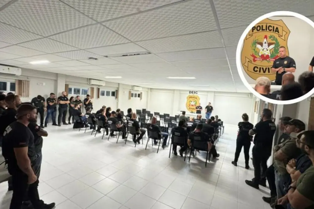 Polícia Civil deflagra nova fase da Operação Tolerância Zero contra o crime organizado em Santa Catarina