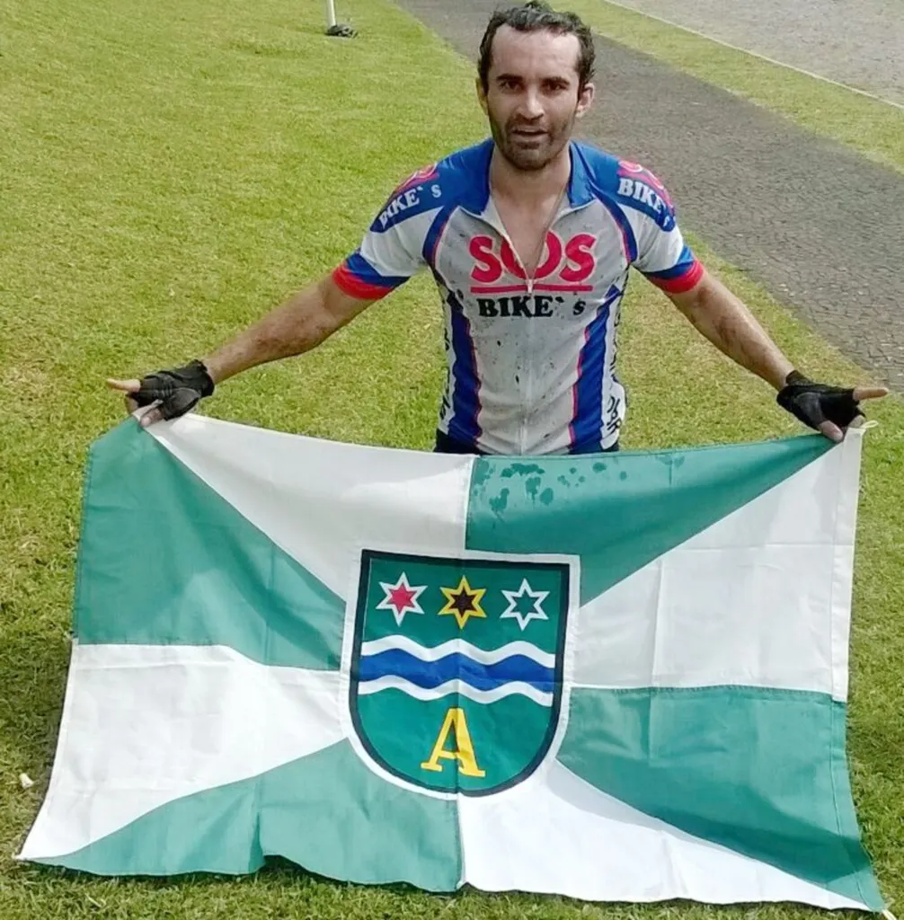 O apiunense Gilson mais uma vez é Destaque no Ciclismo Catarinense