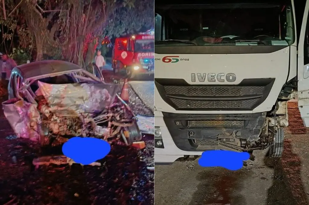 Acidente na BR-470 em Apiúna deixa três feridos graves e uma vítima fatal na madrugada